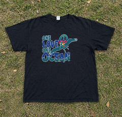 Jimmy Buffett Yellow T-Shirt – One Love, One Ocean Design S-2345XL