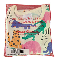 Hanna Andersson Adorable Animal Pocket Dress Set. Size 2 Years, 85 cm