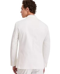 Tommy Hilfiger Mens Modern fit Suit Jacket Blazer 42 R White Cotton Stretch