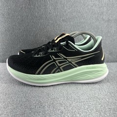 Asics Gel Cumulus 26 Womens Size 9.5 Black Mint Athletic Running Shoes Sneakers