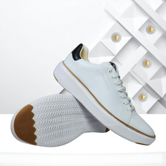 Cole Haan Grandpro 360 Topspin Leather Sneakers White C34226 Men’s 8.5 MINT