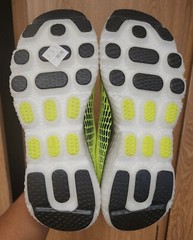 Skechers GoRun MaxRoad 4 Hyper burst Men’s running shoe Sz 12.5 Lime Black White