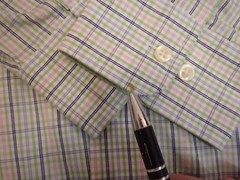Chaps Mens Shirt XL Button Up Long Sleeve