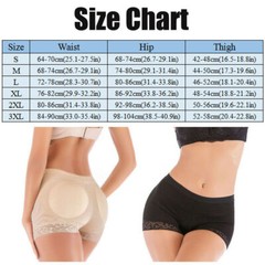 Women’s Control Panties with Butt Pads Hip Enhancer Mesh Breathable Underwear
