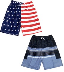 Norty Mens Big Extended Size Swim Trunks – Mens Plus King Size Swimsuit thru 5X