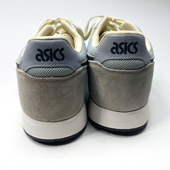 Asics Lyte Classic Mens 13 Gray White Suede Shoes Sneakers Athletic 1201A477-029