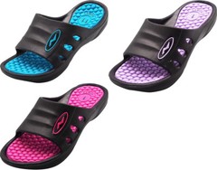 Norty Girl’s Summer Comfort Casual Slide Flat Strap Shower Sandals Slip On Shoes