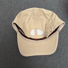 Snap On Tools Hat OSFA Beige Plain Logo Adjustable 100% Cotton Cars