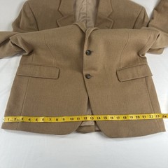 Jos A Bank Men Size 43R 100% Camel Hair Blazer Pristine ConditionSummer Special