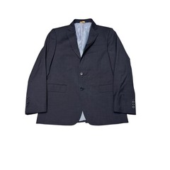 Brooks Brothers Explorer Regent Fit Suit Navy Wool Blend 2Pc Mens 38S 30W L30