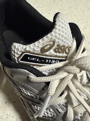 ASICS Gel 1130 White Cloud Grey Size 7.5 Woman