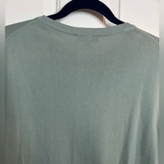 EUC Canali Men’s Sage Green Cotton Crewneck Sweater Italian size 56