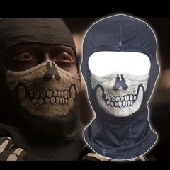 COD19 : MW2 Ghost Simon Riley ‘s Skull Mask Balaclava Cosplay