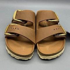 Birkenstock Arizona Big Buckle Women’s EU 37 US 6 Leather Sandal Cognac Narrow