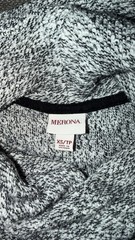 Merona Women’s XS Regular Gray/White Marled Cowl Neck Knit Pullover Sweater