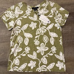Sanctuary Floral Print Top Size XXS NWT