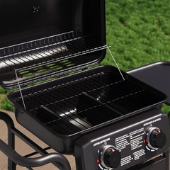 Master Forge Small 425-Sq.In Black 2 -Burner Liquid Propane Gas Grill|120164