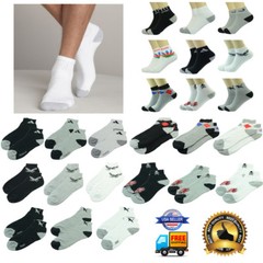 Wholesale Crew Athletic / Ankle Quarter Sport Men’s Socks Cotton Size 9-11 10-13