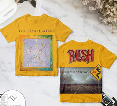 Rush Snakes And Arrows AOP Muti Coloer All size T-shirt D2268