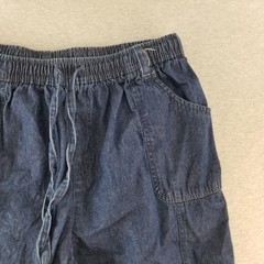 Karen Scott Jeans Women’s Sz L Blue Wash Capri 100% Cotton Quality Normcore