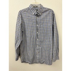 Daniel Cremieux Signature Collection Glen Plaid Button Down Shirt Men’s Medium