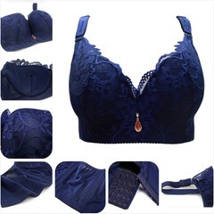 Bracelets For Women Push Up Bra Embroidery Underwear Full Coverage Plus Size CDE