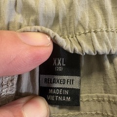 Carhartt Force Shorts Womens 2XL (20) Beige Relaxed Fit Ripstop Workwear Stretch