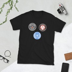 MCR Martian United Nations Ceres Station Expanse TV Short-Sleeve Unisex T-Shirt