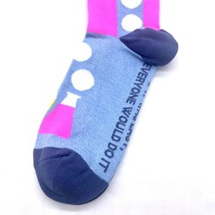 1 Pair FIGS Compression Colorful Socks Size L
