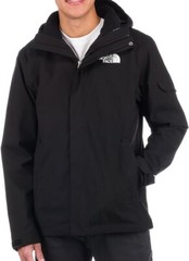 THE NORTH FACE MEN’S TORO PEAK 3 IN 1 TRICLIMATE WATERPROOF HOODED JACKET BLACK