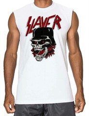 Slayer C Thrash Metal Men’s Muscle Shirt (Multiple Variations)