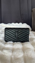 Saint Laurent Black ysl wallet/clutch/ crossbody