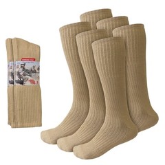 6 Pairs Men Army Military Boot Socks Combat Tactical Trekking Hiking Size 10-13