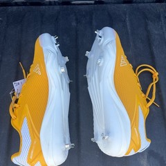 Adidas Electric BS Metal Team Issued Baseball Cleats Yellow Men’s Size 11 ID0947