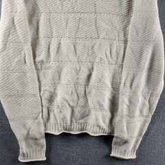 The Men’s Store at Bloomingdales Rolled Neck Silk Blend Sweater L French Vanilla