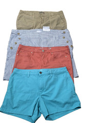 Wholesale Lot Of 25 Pcs Random Mix Women’ Shorts & Capri Consignment Size S-3X