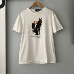 Polo Ralph Lauren Lunar New Year 2026 Horse Bear Print Cotton T-Shirt Men’s XL