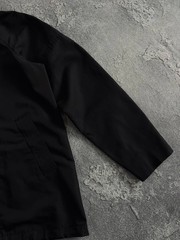 Uniqlo +J Jil Sander Black Padded Jacket Minimalism Men’s Zip Coat Oversized XS