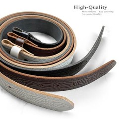 BS085-New Genuine Full Grain Engraved Leather Belt Strap 1-1/2″(38mm) Wide