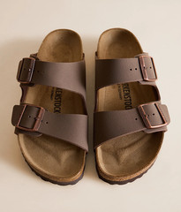 Birkenstock Arizona Sandals Mocha Birkibuc Leather Women’s Shoes Narrow EU 37-41