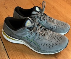 ASICS Men’s Gel-Kayano 28 Grey Running Shoes Sneakers Size 11 1011B189