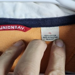 Unionbay Rugby Shirt Mens XL Striped Long Sleeve Pullover Casual