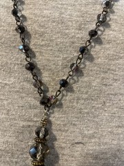 54 In Flapper Style Vintage Beaded Neck Rope