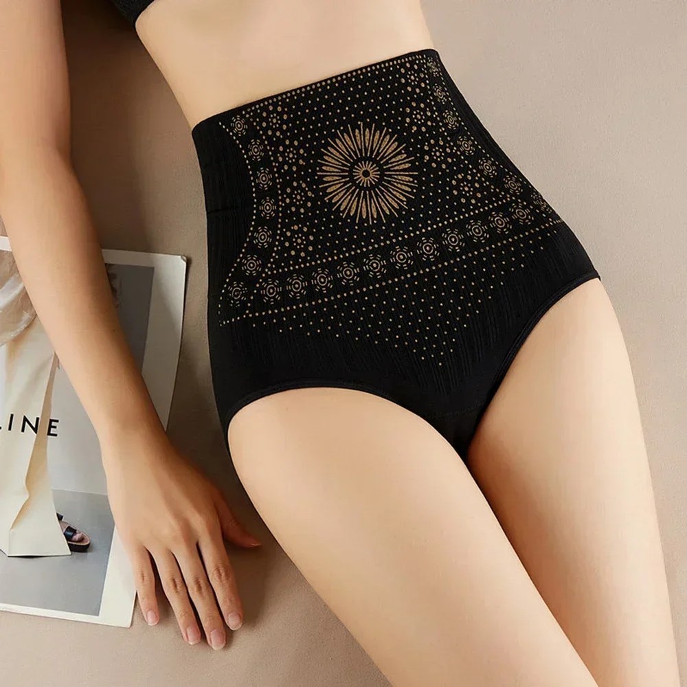 Women High Waist Shapewear Butt Lifter Tummy Control Seamless Panties