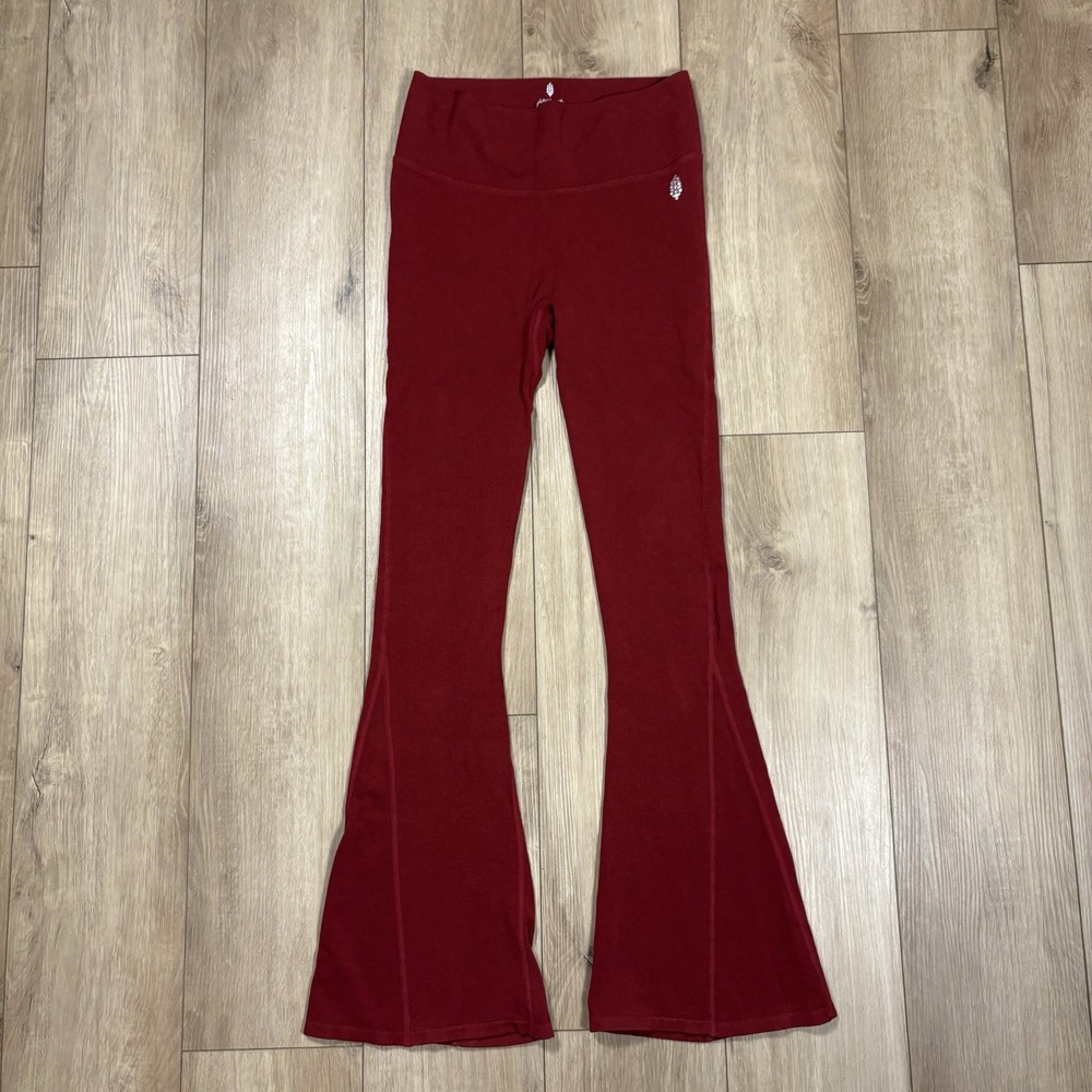 Free People FP Movement Rich Soul Flare In Cowboy Modal Leggings Size M/L