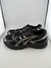 WORN GS ASICS Gel-1130 ‘Black Pure Silver’ 1204A169-001 Size 7y NO BOX