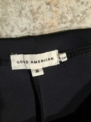 Good American Scuba Wide Leg Pants Black Sz 2 EUC Returns Accepted