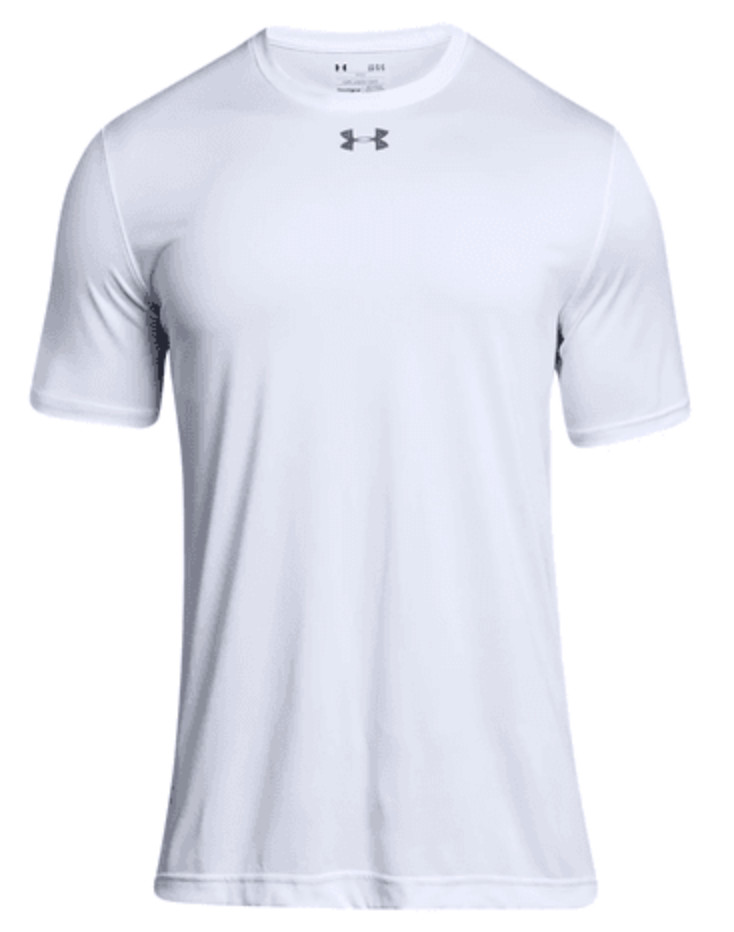 BRAND NEW Men’s Under Armour SS Locker Room Tee 2.0 #1305775 in White SIZE 3XL