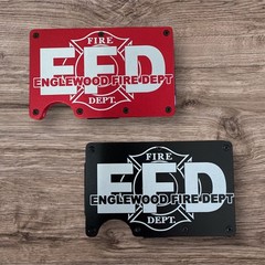 Brand new Custom Anything You Want Engraved RFID Minimalist Wallet You Pick