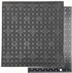 VIBRAM CHERRY SOLING Rubber Panel/ 4mm Thick / 11.75″X 11.25″/ Shoe Repair